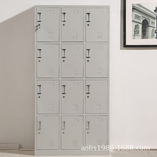 Convenient 15 Locker Cabinet