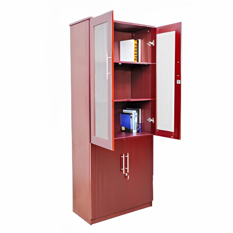 2 door wooden cabinet