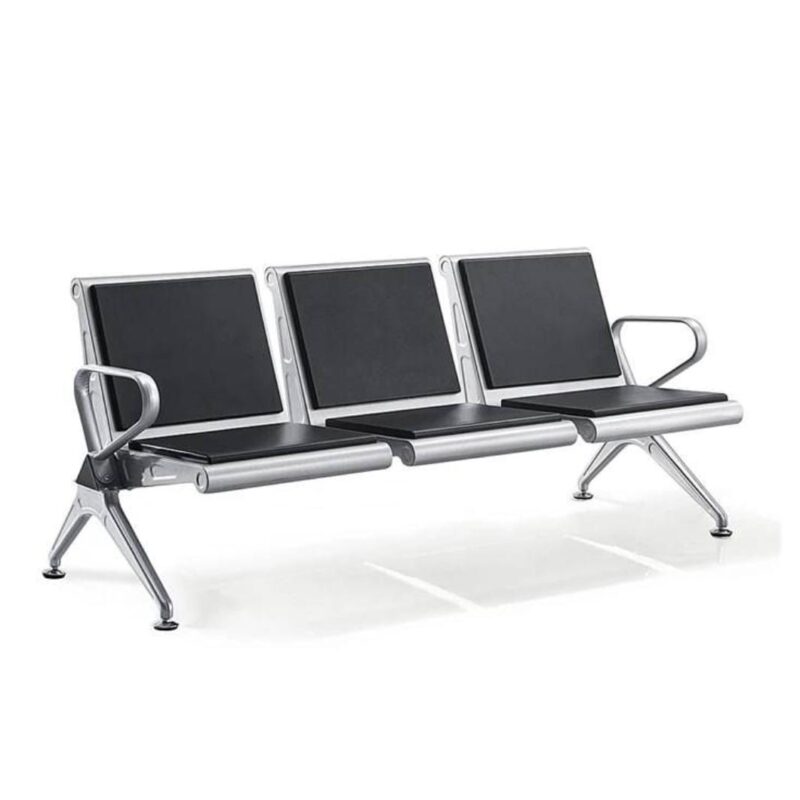 3-Link Heavy Duty Padded Waiting Bench