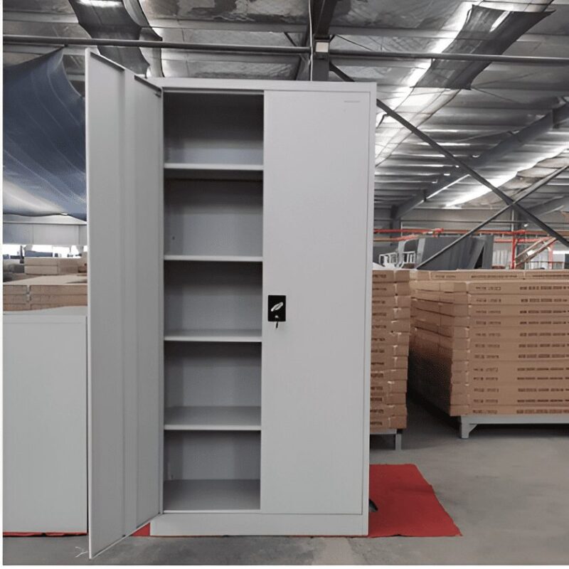 2 door metallic cabinet