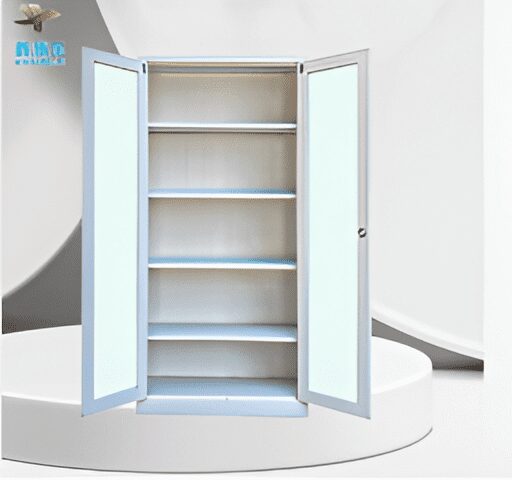 Full-glass filing cabinet
