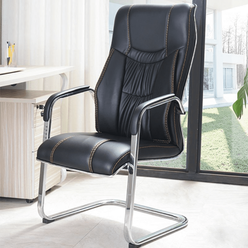 luxurious Executive Leather Visitor Chair