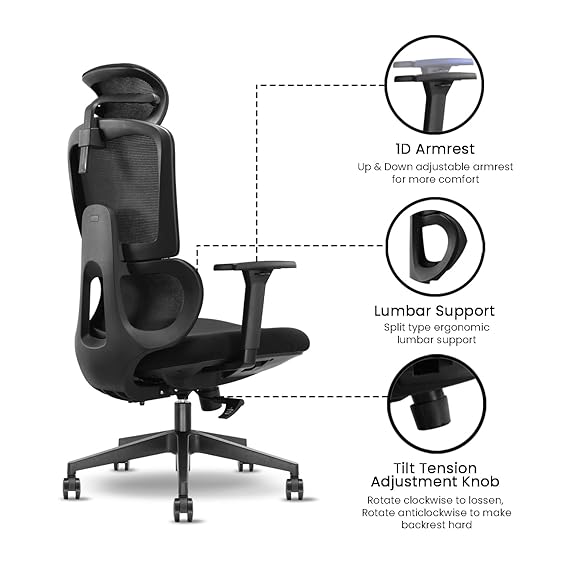 Meshed Orthopedic chair